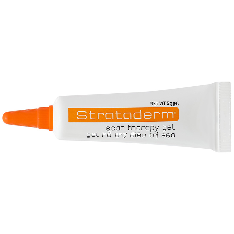 Gel Strataderm hỗ trợ giảm sẹo lồi, sẹo xấu, sẹo lâu năm tuýp 5g - 8